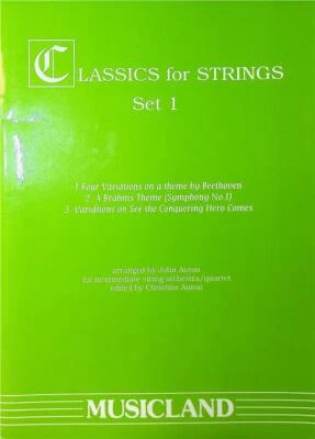 Classics for Strings Set 1 for Intermediate String Orchestra - Image 1 of 3