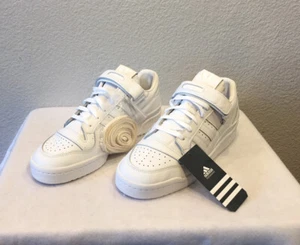 New Men’s Adidas Originals Forum 84 Low Shoes (G55371) Triple White~Size 10 - Picture 1 of 9