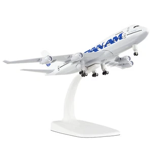 1:300 American Panam B747 Model Plane Alloy Diecast Airplane Home Bar Decor A - Picture 1 of 10