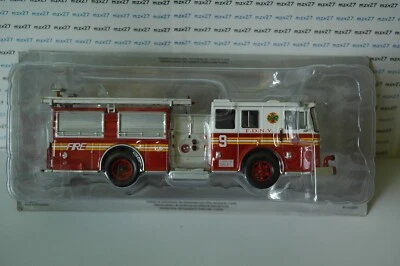 Pompiere Accetta Camion Autopompa Seagrave Pumper USA 2003 Chinatown 1/43 CPI5 - Immagine 1 di 3