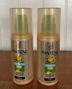 2 X PANTENE PRO-V STRENGTH & SHINE LEAVE-IN 5 OZ - Picture 1 of 1