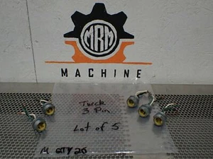 Turck 3 Pin Connectors Used Nice Shape With Warranty (Lot of 5) See All Pictures - Picture 1 of 7