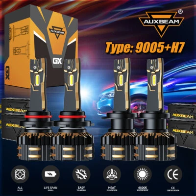 GX 9005+H7 50000LM CANBUS LED Faro HI-LO Bombillas Kit Para Mazda CX-7 2007-2012 Foto 1 de 4