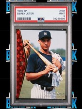 1991 UPPER DECK SP DEREK JETER PSA 9 MINT #181 NEW YORK YANKEES