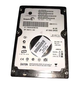 Hard disk ST94019A Seagate Momentus 40GB 4200RPM ATA-100 2MB 2.5 - Afbeelding 1 van 2