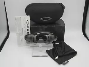 Oakley Flak Jacket 2.0 XLJ Sunglasses OO9188 Black/Blk Iridium Polarized 59/12 - Picture 1 of 2