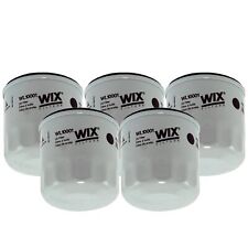 Wix Set of 5 Engine Motor Oil Filters For Chevrolet Spark 1.2L L4 StdAsp GAS FWD