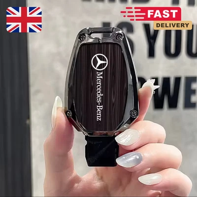 Key Case Cover For Mercedes Benz A B C E S Class Amg Gla Glc Key Fob Protector - Image 1 of 4