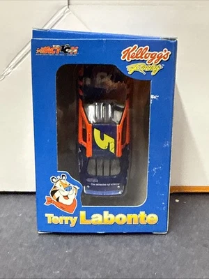 2002 Terry Labonte #5 Kellogg’s Frosted Flakes Mini Cereal Box 1/64 Diecast NEW - Image 1 of 4