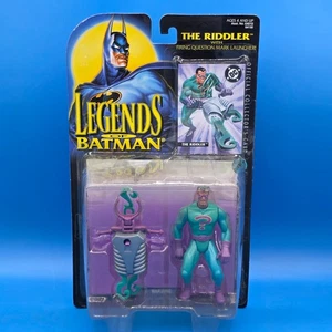 Legends of Batman The Riddler w/ Firing Question Mark 1995 5" Action Figure NEW - Picture 1 of 5