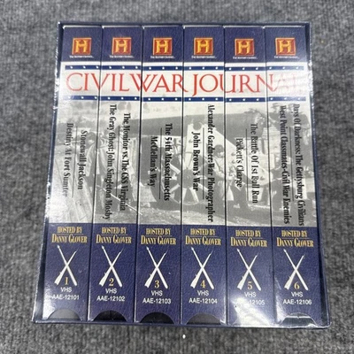 CIVIL WAR JOURNAL VHS VCR TAPE COLLECTION - Sealed Box Set of 6 Tapes - Image 1 of 4