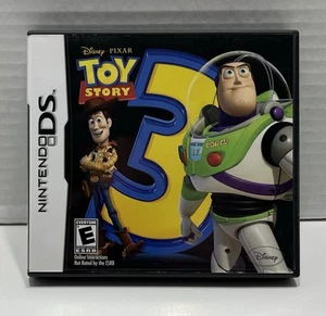 Toy Story 3: El Videojuego En Caja con Póster Insertos Manual Nintendo DS Probado - Imagen 1 de 5