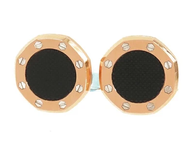 Gemelos Audemars Piguet Royal Oak K18PG oro rosa 18 mm 20,2 g rango A con estuche Foto 1 de 4