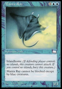 MTG: Manta Ray - Weatherlight - Magic Card - Picture 1 of 2