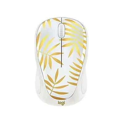 Logitech M317 Wireless Mouse 910-006612 Bamboo Dream - Image 1 of 4