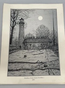 Vintage 1970s City of Cincinnati / Coney Island 8.5x11 Prints  - Keith Kelch - Picture 1 of 20