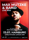 MUTTZKE, MAX - 2022 - Plakat - In Concert Tour - Poster - Hamburg