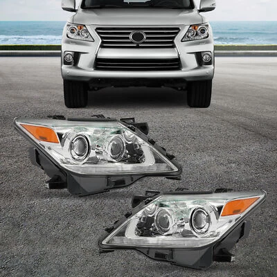 For 2013-2015 Lexus LX570 Xenon Headlights w/ LED Daytime Running Light Foto 1 de 4