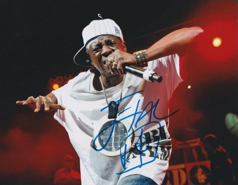 Flavor Flav (Public Enemy) signed 8x10 photo in-person Cover