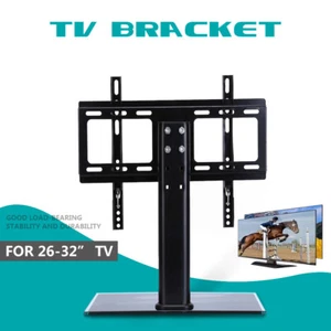 Universal Desk Table Top TV Stand Bracket LCD LED Plasma VESA Mount 26-32 inch - Picture 1 of 11