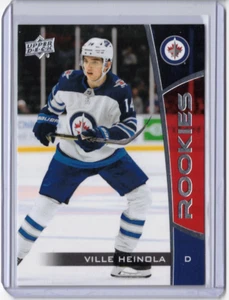 VILLE HEINOLA 19/20 Upper Deck UD Rookies Box Rookie Card #20 Winnipeg Jets - Picture 1 of 2