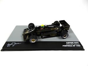 Formule 1 Lotus 97T Ayrton Senna Vainqueur GP Portugal 1985 1/43 Voiture F1 709
