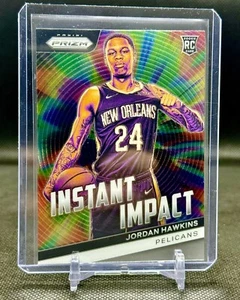 2023-24 Panini Prizm Jordan Hawkins Instant Impact Base Rookie RC #13 Pelicans - Picture 1 of 2