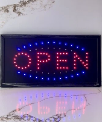 LED Open Sign Light For Business - Image 1 of 4