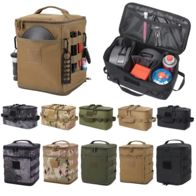 Bolsa táctica Camping Bolsa de almacenamiento Utensilios de cocina Organizador Bolso de mano Bolsa de picnic Foto 1 de 4