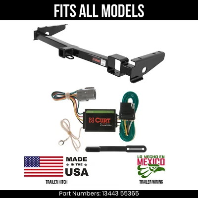 Enganche de remolque para Toyota Land Cruiser 98-99 + cableado de 4 vías para todos los modelos Curt Foto 1 de 4