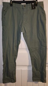 Michael Brandon Essentials Flex-Fit men's Olive pants slim fit 36 x 30 NWT - Picture 1 of 6