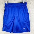 Reebok Athletic Shorts Mens Medium Blue Basketball Gym Running Hiking Bike Camp