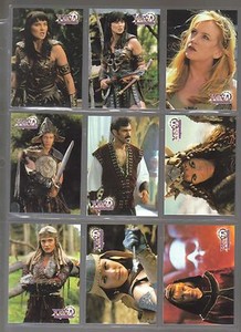 Xena Season 3 72 card base set from topps 1999