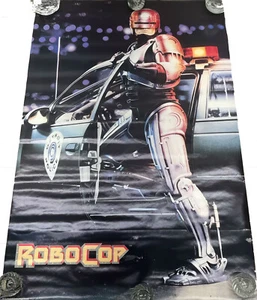 Vintage ROBOCOP Poster 23"x35" One Stop 1301 New Sealed Rolled - Bild 1 von 6