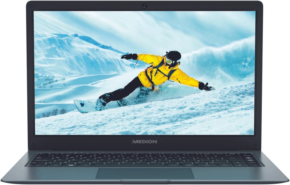 Medion Notebook 14" FHD Celeron 4/128 GB eMMC Windows 11 S Nero E14223 MD62560 - Immagine 1 di 1