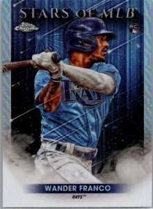 2022 Topps #SMLBC-20 Wander Franco Stars of MLB Chrome - Picture 1 of 2