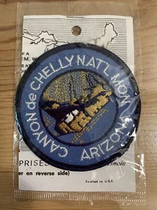 Vtg Trailblazer Emblem In Pkg CANYON DE CHELLY NATIONAL MON. Arizona Patch - Picture 1 of 2