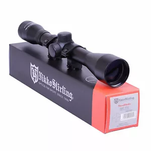 Nikko Stirling Mountmaster 6x40 GEWEHR + 11 mm HALTERUNGEN Zielfernrohr Zielfernrohr - Bild 1 von 4