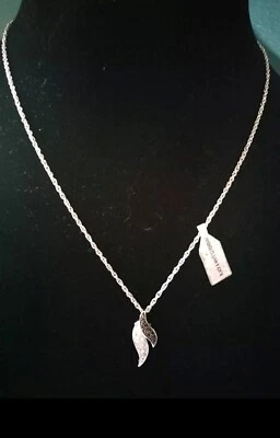 Collar Holsted Jewelers Midnight Ice Collection Pave Negro Plata Solo Joyería Foto 1 de 4