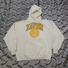 Vintage 80s Xavier Musketeers Hoodie Size XL (Fits L/XL)