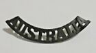 WWI WWII AUSTRALIAN IMPERIAL FORCES AIF AUSTRALIA ARMY SHOULDER BADGE 3 DIGGER