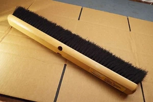 BROOM SWEEPER HEAD BRUSH 24" X 3" X 4 SOFT FOR SMOOTH MEDIUM COURSE SURFACE TILE - Picture 1 of 15
