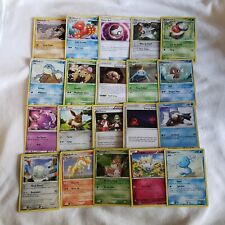 Lot of 100 Assorted Pokemon Cards HEAVILY PLAYED / DAMAGED Official Nintendo TCG
