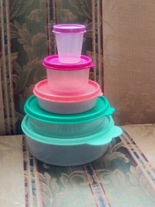 Tupperware 5pc Smartest Meal Prep Starter Set, Healthy Pro Portions - Picture 1 of 9