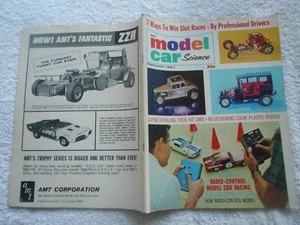 MODEL CAR SCIENCE Magazine-FEBRUARY,1967-RADIO-CONTROL MODEL CAR RACING - Picture 1 of 2