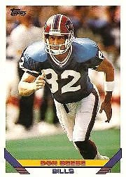 A2040- 1993 Topps Football Cards 251-500 +Rookies -You Pick- 15+ FREE US SHIP - Image 1 of 1