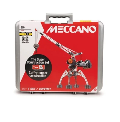 Meccano 25in1 Super Construction Set Builder Model Engineering Kids STEM Toy Kit