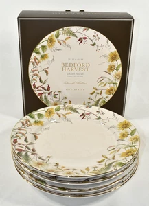 Set 4 Pottery Barn Bedford Harvest Speiseteller Autumnal Collection offen verpackt - Bild 1 von 12
