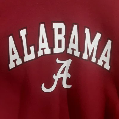 Alabama Crimson Tide Adult Mens S Red Crewneck Sweatshirt NCAA - Image 1 of 4