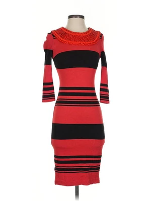 Vestido informal rojo para mujer Tracy Reese P Foto 1 de 4